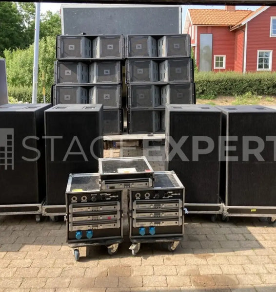 JBL VT4888 Line Array (16) with Crown I‑Tech Amps & Subs