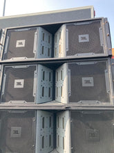 Load image into Gallery viewer, JBL VerTec VT4888 Line Array System – 16 Tops with Subs &amp; Amps
