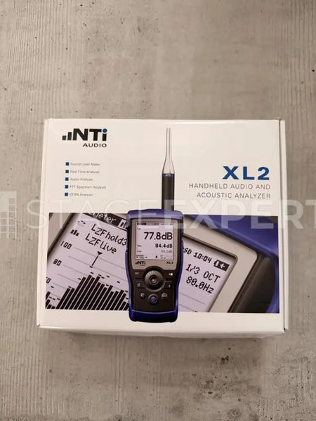 NTI Audio XL2 Set with M2211 Mic and Class 1 Calibrator