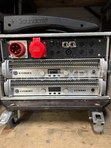 Crown I-Tech 4000 Power Amplifier with DSP & Network – Touring