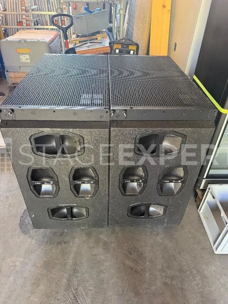 d&b audiotechnik J-SUB pair – 3x18-inch cardioid subwoofers
