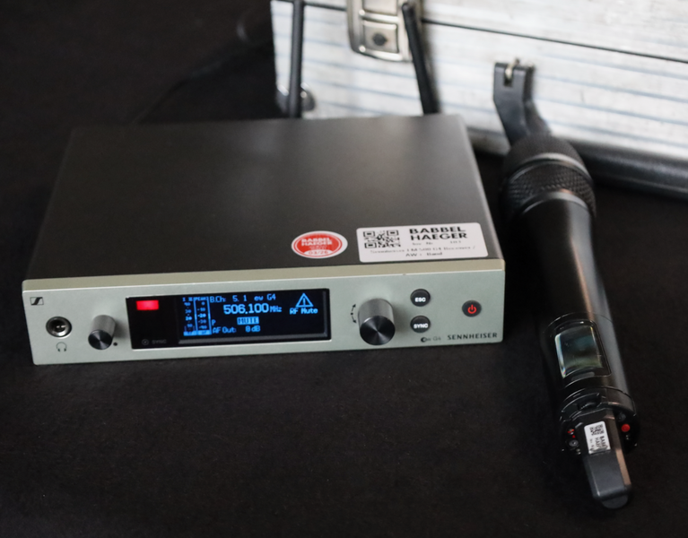 Sennheiser EW500 G4 MD935 Handheld Wireless System – 2x Sets