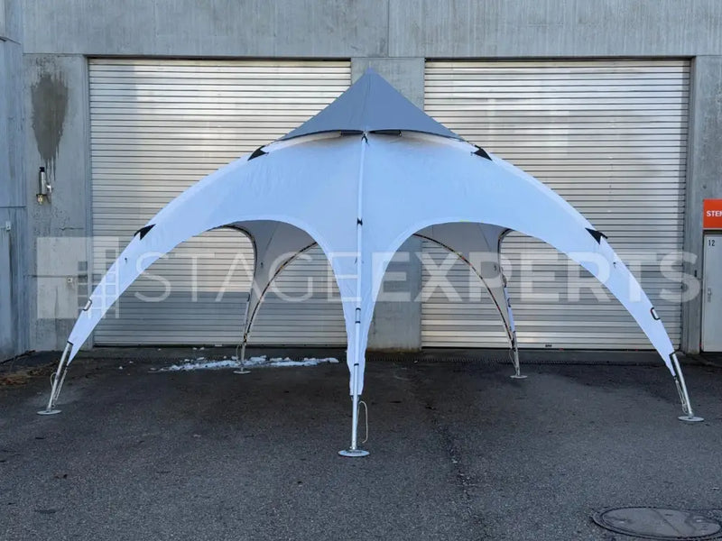eXpodome 6 m Dome Tent – Complete Modular Kit, White