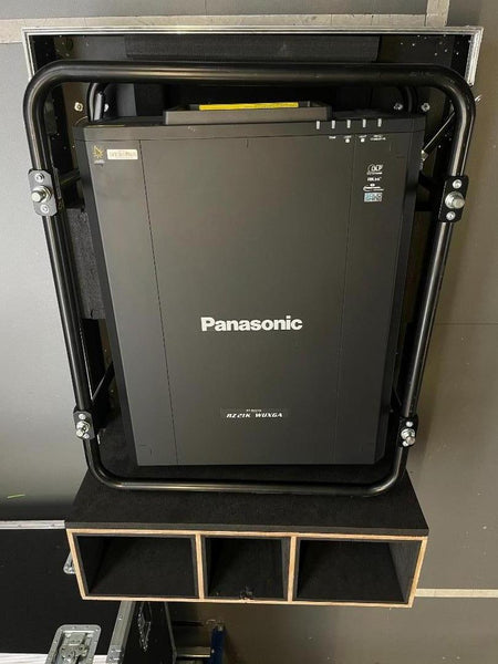 Panasonic RZ21K Projector with Flight Case & Flying Frame