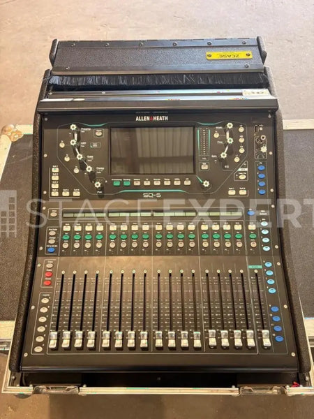 Allen & Heath SQ5 Digital Mixer with Wheeled Case & S-Link