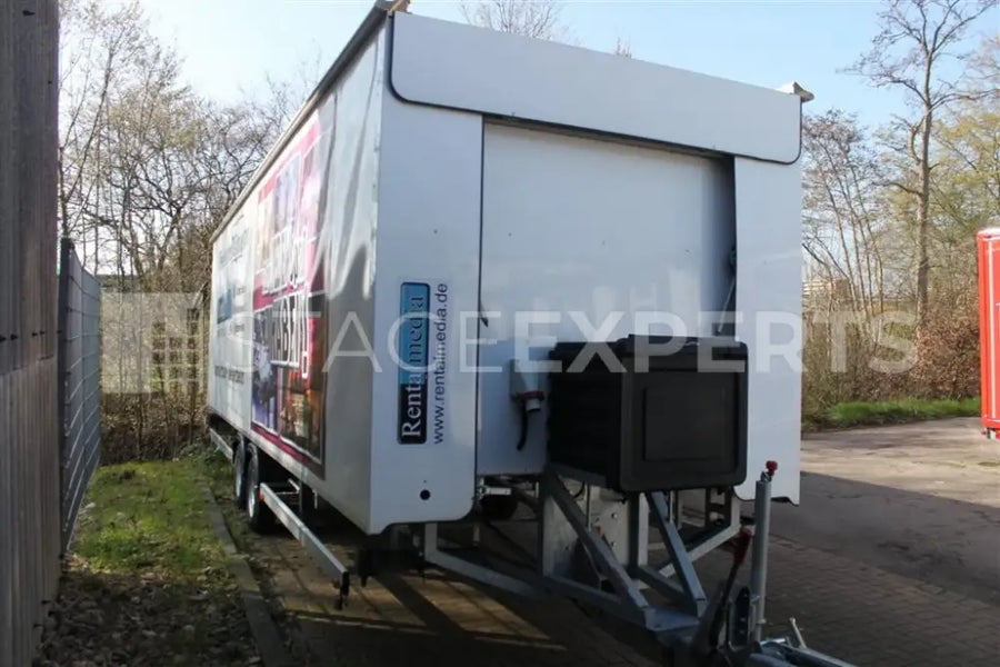 8x6m GRP Roof Trailer Stage – Mobile Folding Stage with HEPP