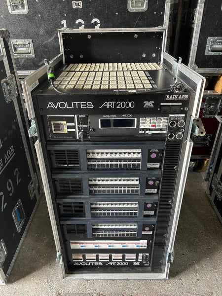 Avolites ART2000 Powerrack 48ch with 4x SwitchBay modules