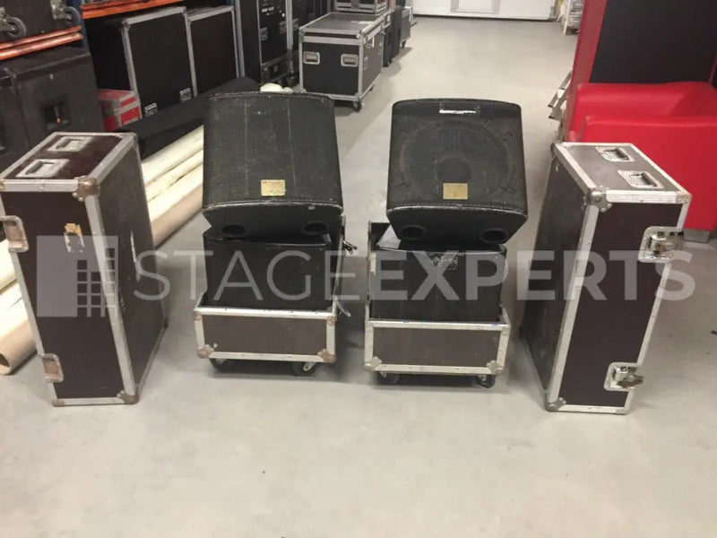 McCauley CX15/2 Stage Monitor with Flight Case | Touring-Ready