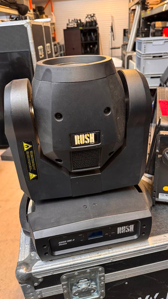 Martin Rush MH3 Beam – 10 Units with 2‑Way Flight Cases