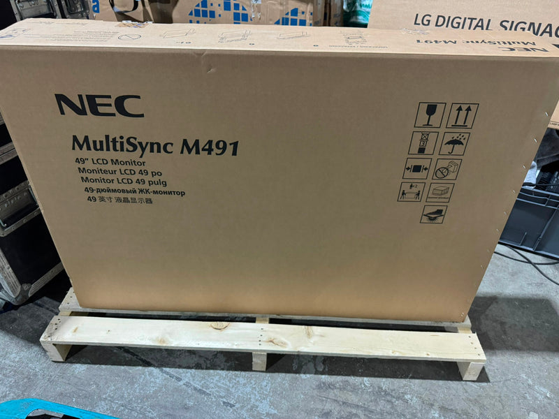 NEC MultiSync M491 PCAP 49-inch 4K Touch Display 24/7