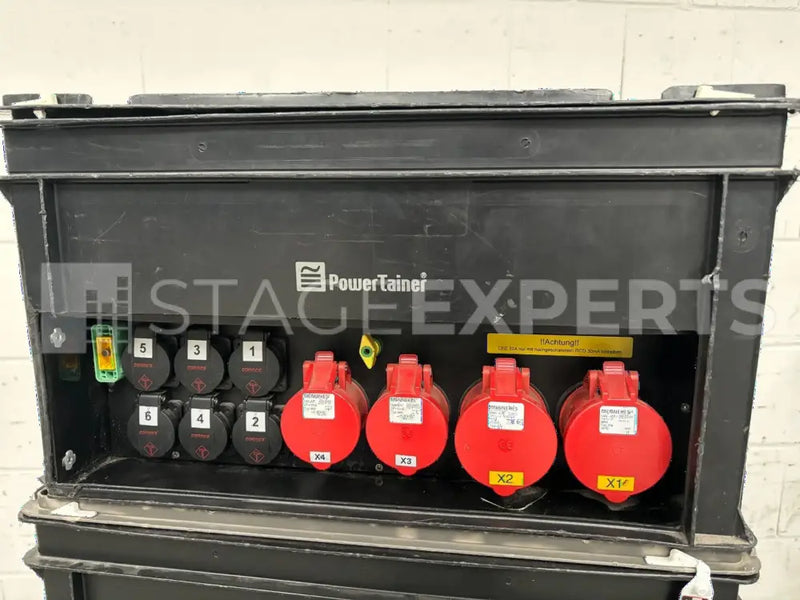 Connex Powertainer 63A Power Distro – 2x32A, 2x16A, Schuko