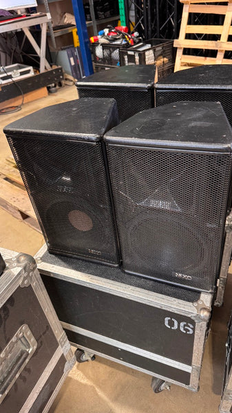 NEXO PS8 Point Source Speakers – Set of 14 with Cases