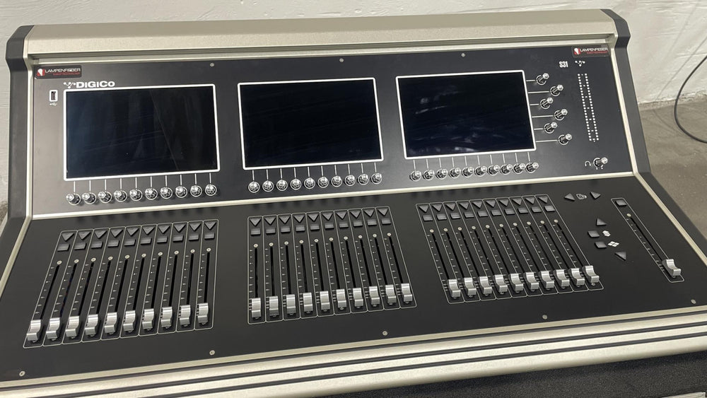 DiGiCo S31+ Digital Mixer Set with D2-Rack – Version 3.0