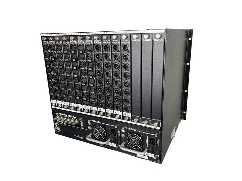 DiGiCo DiGiRack 9U MADI Stage Rack – Used, 56/28 I/O