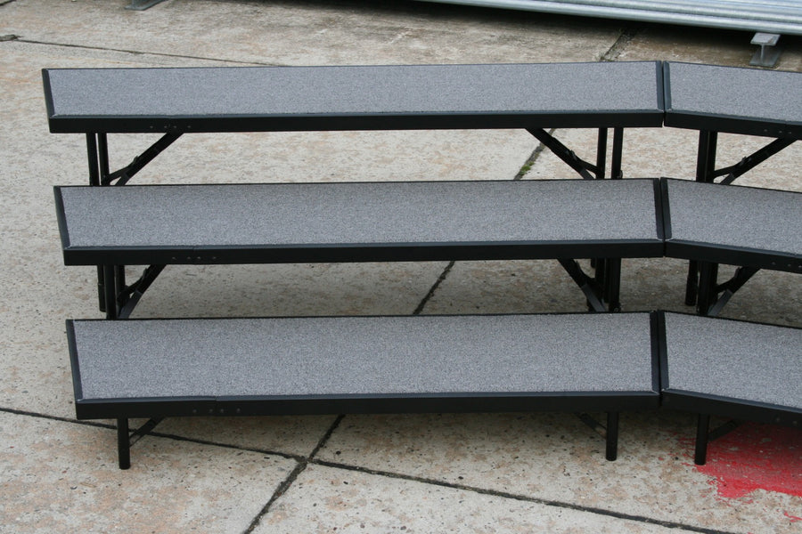 ALLROUND Vario 46-3 Choir Risers – 3-Tier Trapezoid