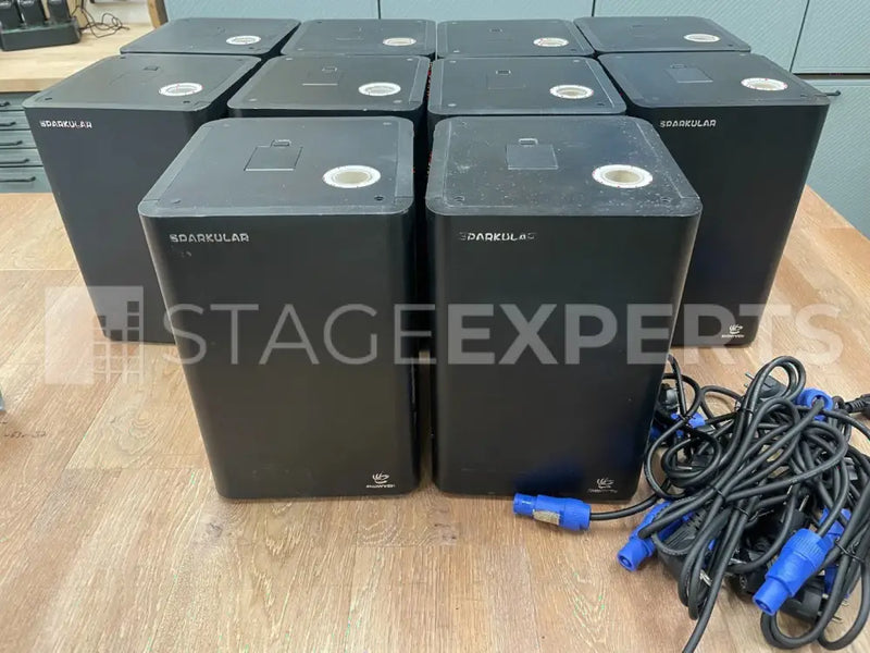 Showven Sparkular BT01 – Cold Spark FX Machine, Used (10x)
