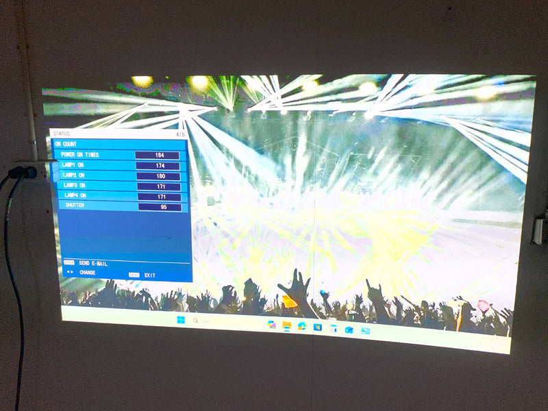 Panasonic PT-DZ16K2 16,000‑lumen 3‑chip DLP Projector