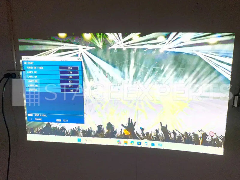 Panasonic PT-DZ16K2 16,000‑lumen 3‑chip DLP Projector