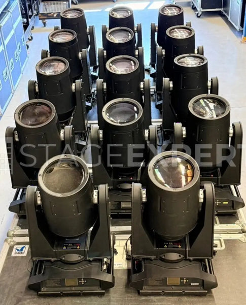 TourPro Aquabeam – 14 Moving Beam Lights with Cases