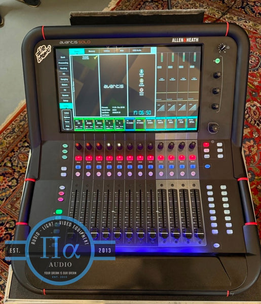 Allen & Heath Avantis Solo + DPack Digital Mixer with Case