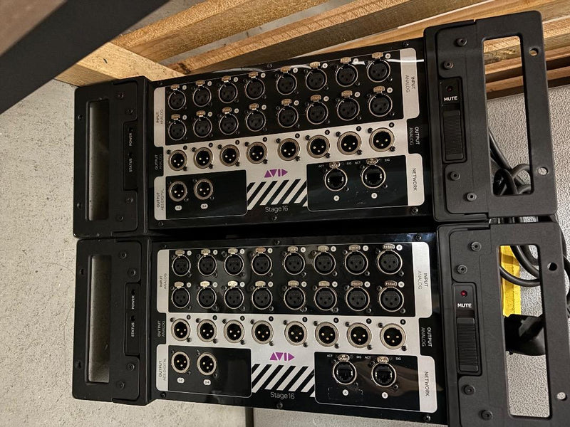 Avid Stage 16 Remote I/O Stagebox for Digital Consoles