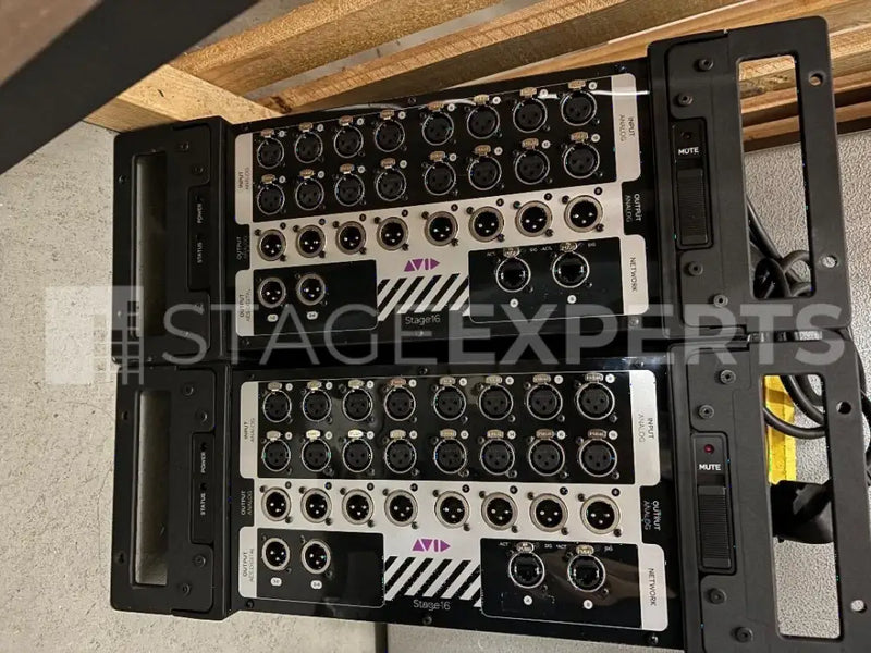 Avid Stage 16 Remote I/O Stagebox for Digital Consoles | Pro