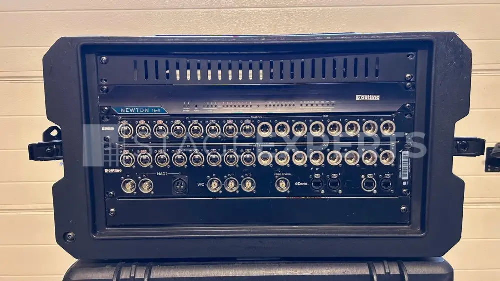 Outline Newton 16+8 with Patch Panel & Gator 6U Rack Case