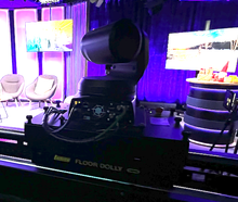 Load image into Gallery viewer, Tecnopoint Tuning Floor Dolly 250 PTZ Track System | Motorised
