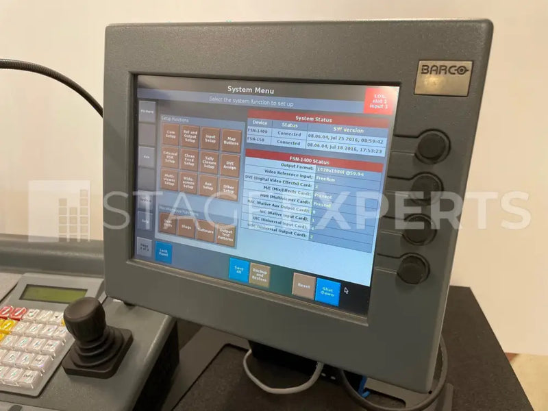 Barco FSN-1400 & FSN-150 Live Switcher System with M/Es