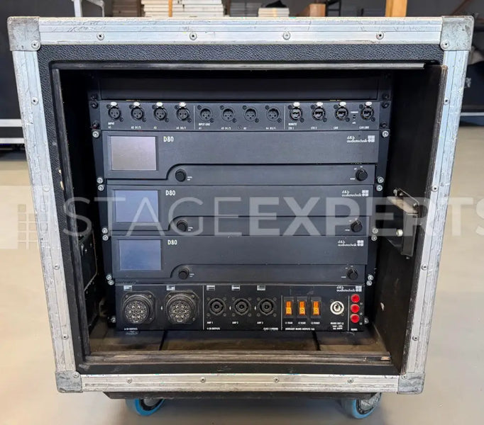 d&b audiotechnik 3x D80 Touring Rack System Amplifier Pack