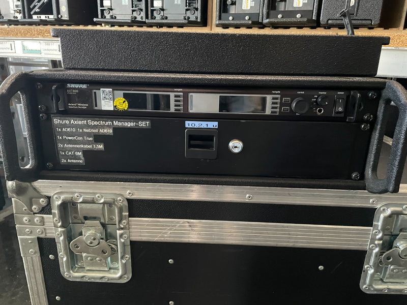 Shure Axient Spectrum Manager Set with AD610 & Antennas