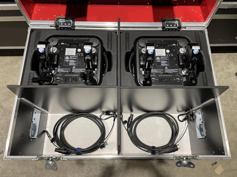 Ayrton NandoBeam S6 Pair – Moving Wash Lights + Flightcase