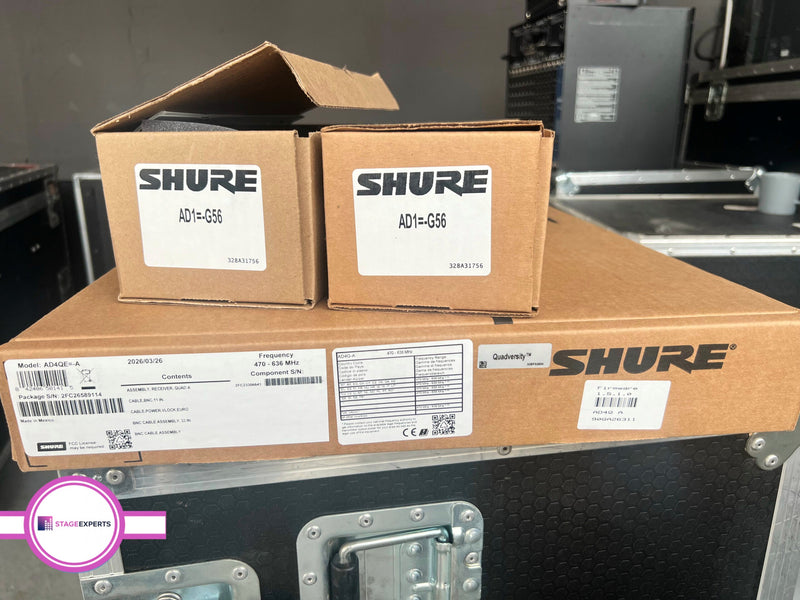 Shure Axient Digital AD4D Set with 2x AD2 Beta58 Mics