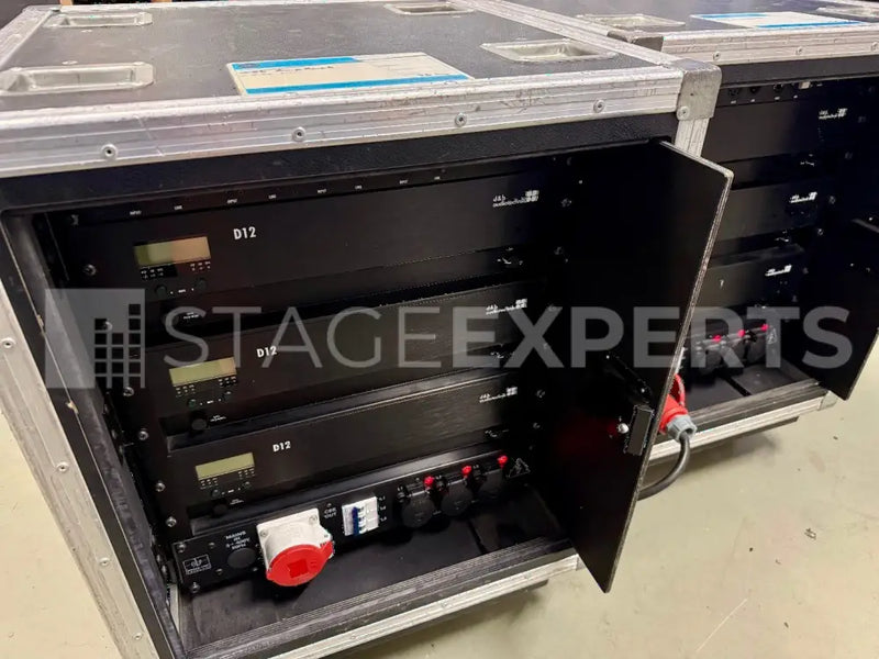 d&b audiotechnik D12 Touring Rack EP5 – 3x D12 Amplifiers
