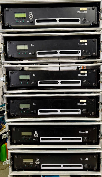 d&b audiotechnik D6 System Amplifier, NL4, Shockmount Case