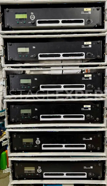 d&b audiotechnik D6 System Amplifier, NL4, Shockmount Case