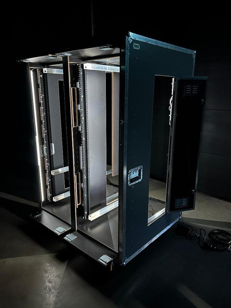 Casetec QSD Rack 2x31U with Lighting – Pro Touring Case