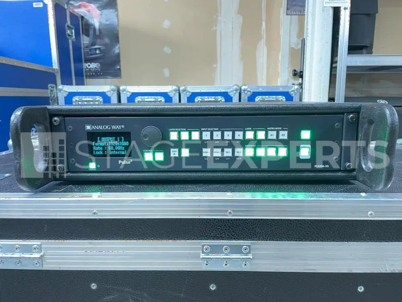 Analog Way Pulse²‑3G with RK‑350 – Presentation Switcher
