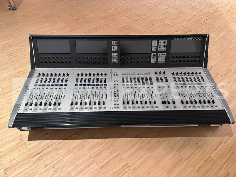 Soundcraft Vi5000 & Vi400 digital console package with cases