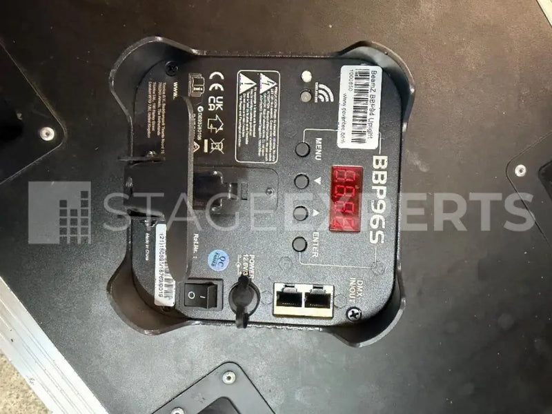 BeamZ BBP96S Uplighting Tour Set – 8 Lights + Charge Case