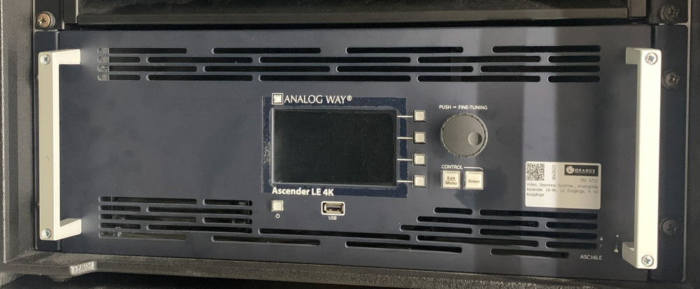 Analog Way Ascender 16-4K presentation switcher - used