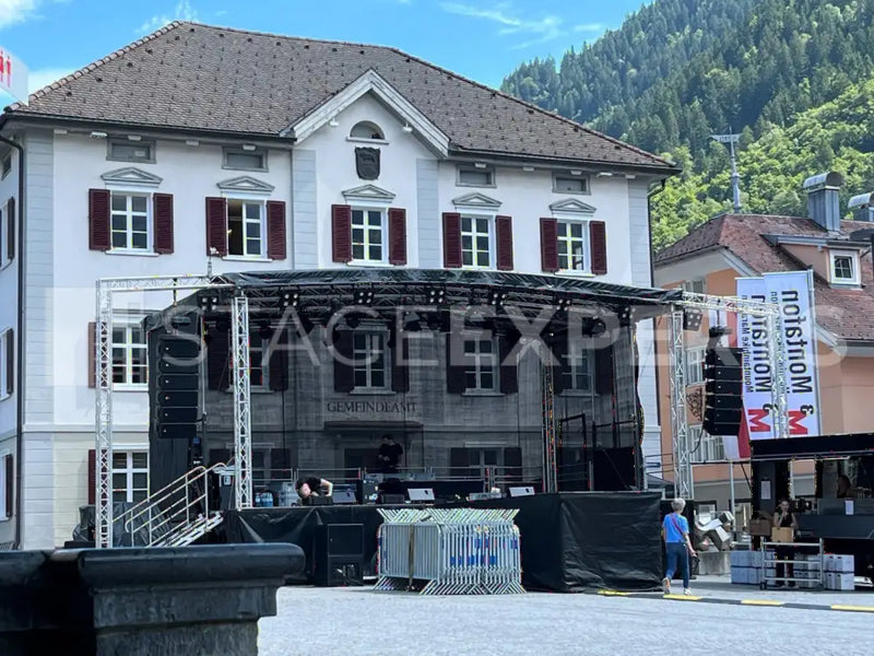 AL Stage R60 Trailer Stage 10x6 m with PA Wings