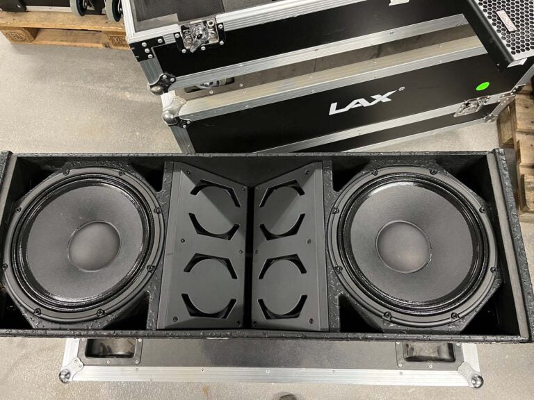 LAX Operation T12 Line Array System – 16 Tops, 12 Subs