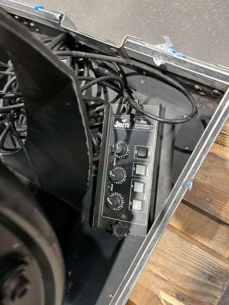 Martin JEM AF-2 DMX Stage Fan, High-Output, 73 dBA Quiet