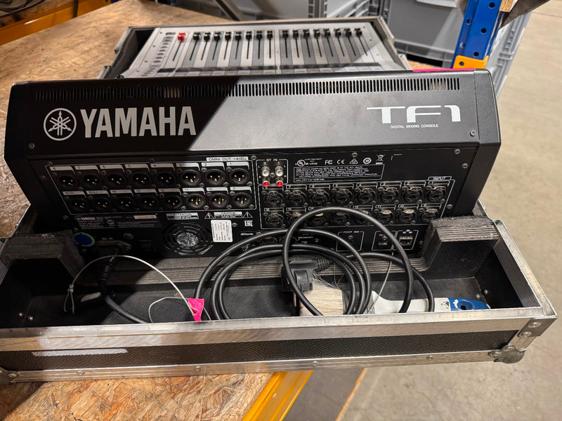 Yamaha TF1 Digital Mixer with Dante Card + Amptown Case
