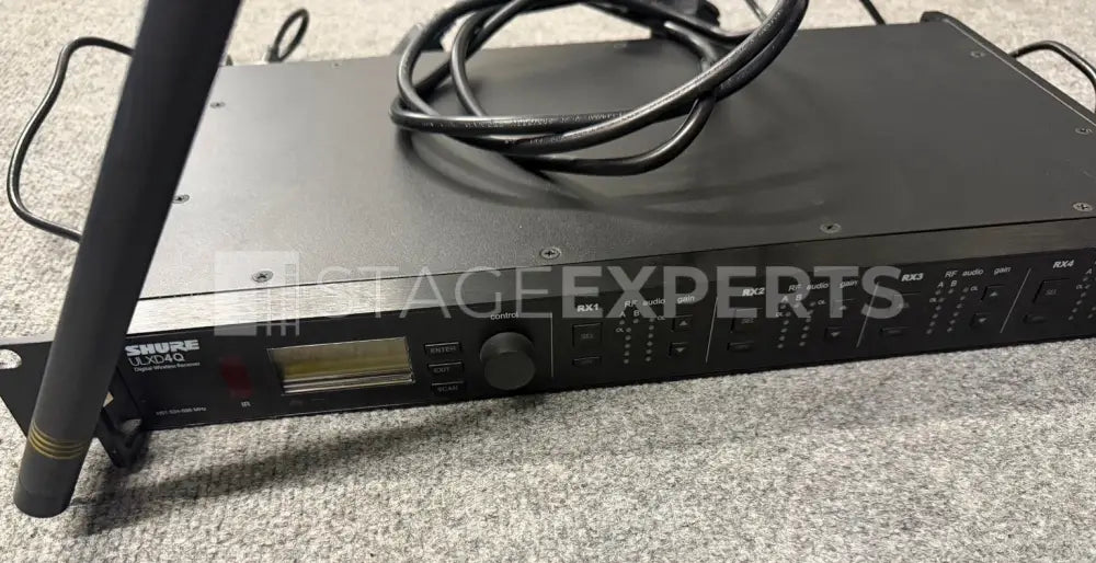 Shure ULXD4Q Receiver H51 – Quad Digital Wireless Receiver