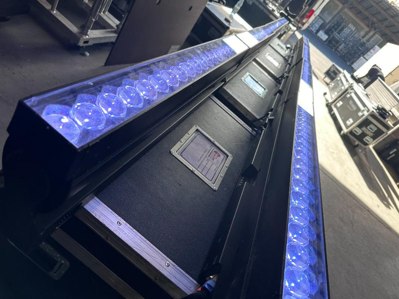 GLP X4 Bar 20 LED Batten – Set of 4 with Case & Clamps