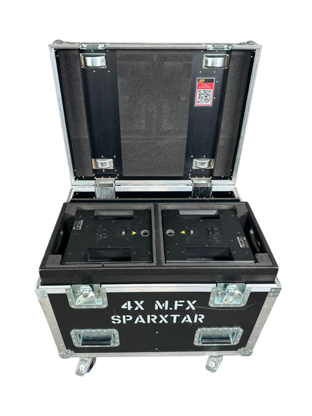 MagicFX SPARXTAR Set of 4 with Amptown Case | Cold Spark