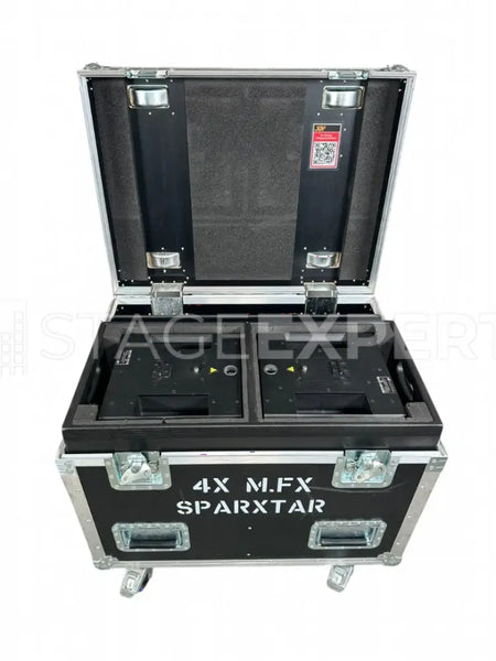 MagicFX SPARXTAR Set of 4 with Amptown Case – Cold Spark