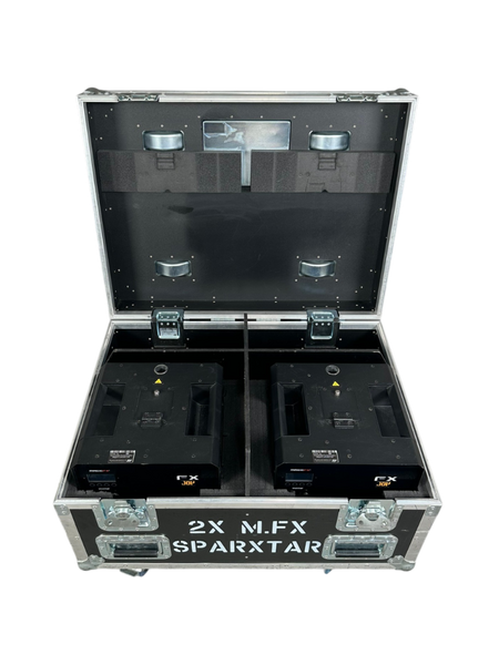 MagicFX SPARXTAR set of 2 with Amptown case | Cold spark